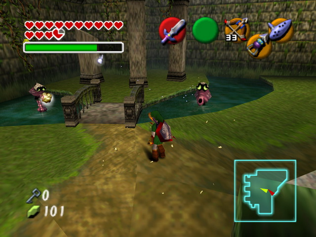 Nintendo Gamecube Legend of Zelda Ocarina Time Ura/master 